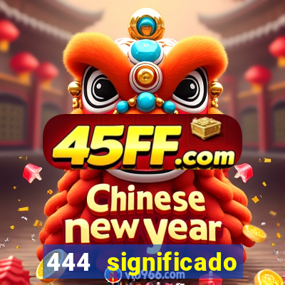 444 significado hora espejo